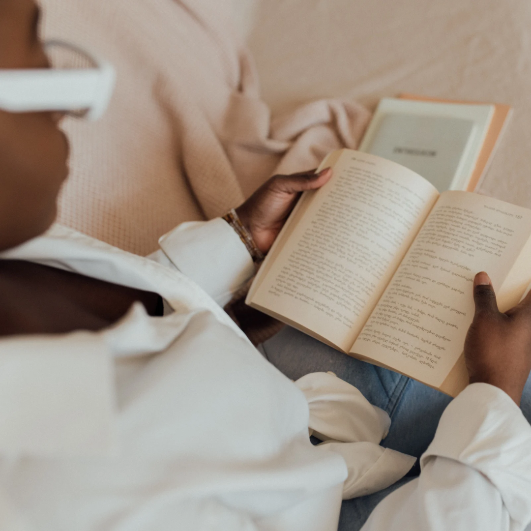 Black Woman reading